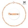 [Золотой N] 14K Браслет-цепочка Shine Rush, один ряд, крупный, Rg