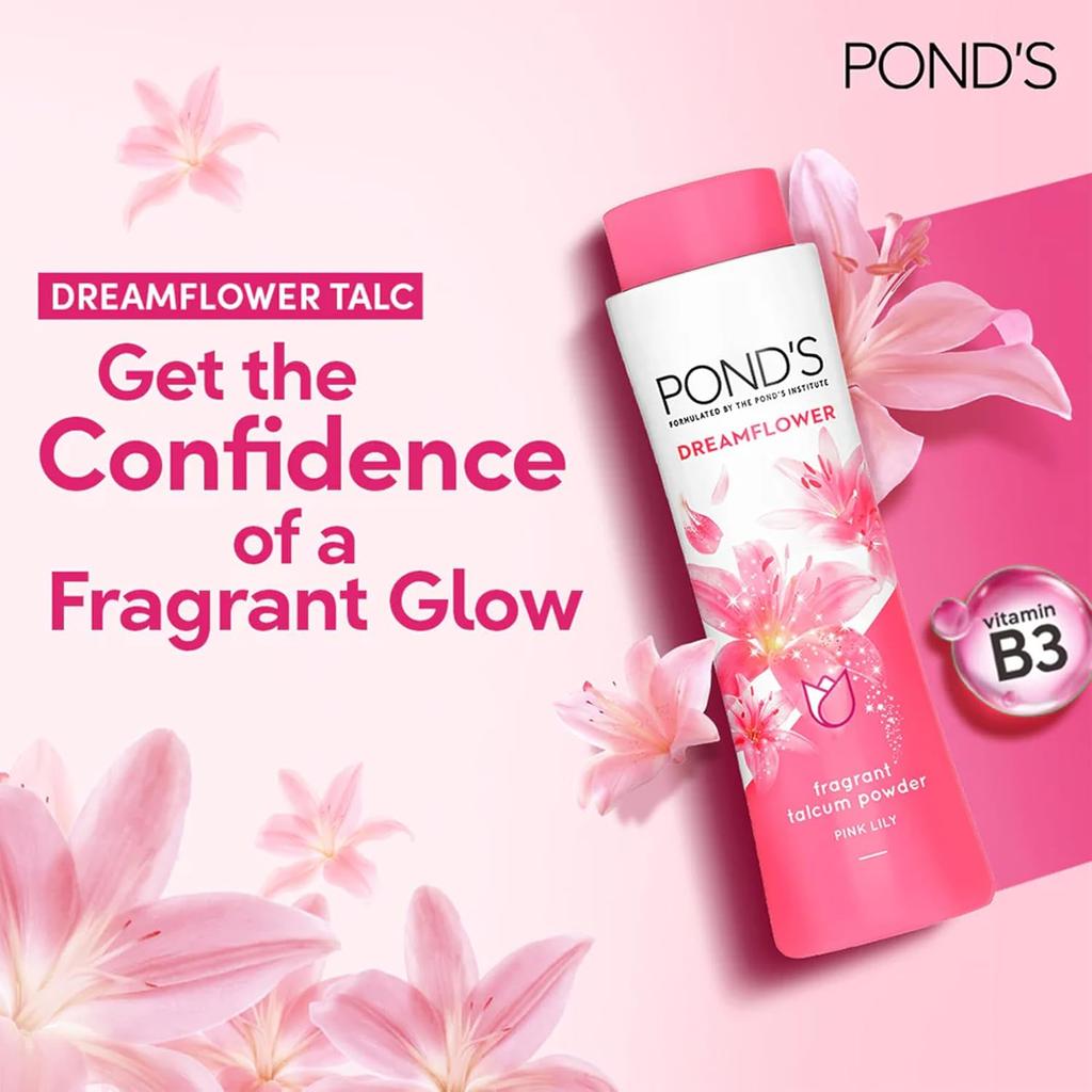 POND'S Dreamflower Ароматизированная пудра-тальк 100 г