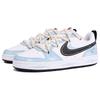 Nike Кроссовки Court Borough Low 2 Низкие Скейтбордические GS Синий Белый BQ5448-104(КомандаТри- )