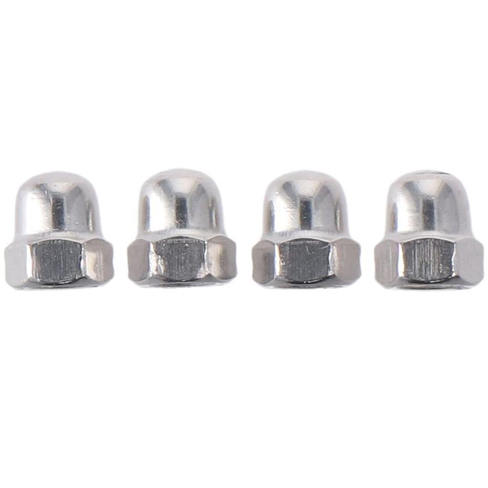 10Pcs 304 Stainless Steel Acorn Hex Cap M6 Thread Dia Acorn Cap Nuts Dome Head Nuts Fasteners
