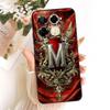 Модный Чехол для Телефона с Буквой и Короной для Пары на Infinix Note 40 Pro Plus 5G 4G Note40 40Pro 40Pro+ Мягкие Силиконовые Чехлы Защитные Бамперы