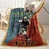 Messi's Legacy Soccer Customize Text Blanket Lightweight Personalized Blanket Soft & Cozy Versatile for Livingroom Office Chair Nap Home Decor