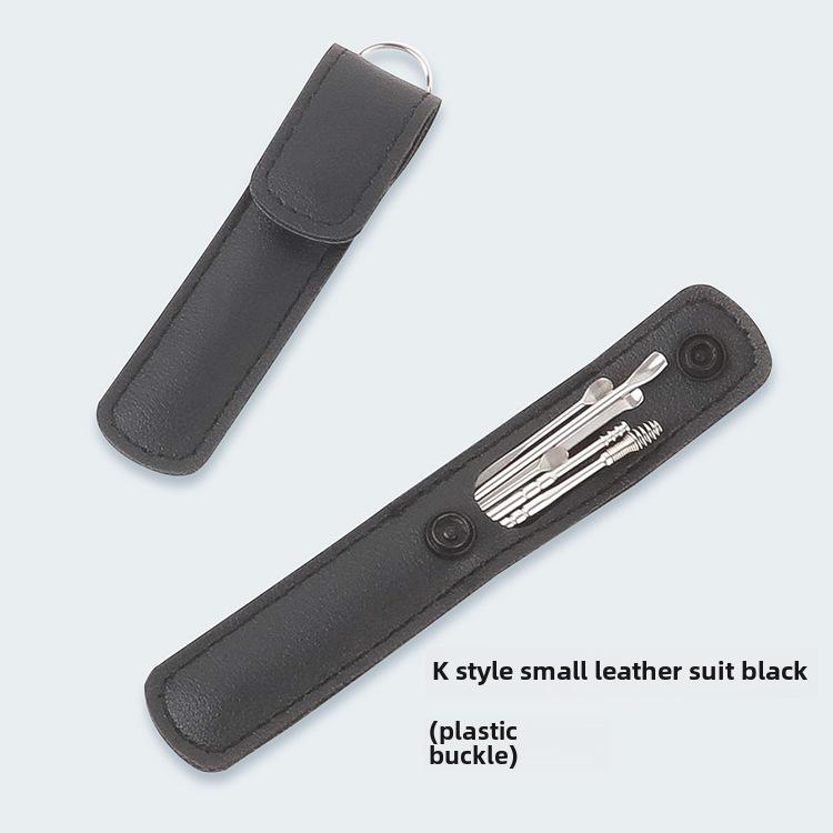 «Набор из 6 спиральных инструментов для чистки ушей для взрослых — портативный набор для чистки ушей»