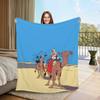 Tintins Hood Blanket for Sofas Custom Blankets Characters Fluffy Plaid Luxury Bedding Bed Throw Beach Towel Home and Decoration