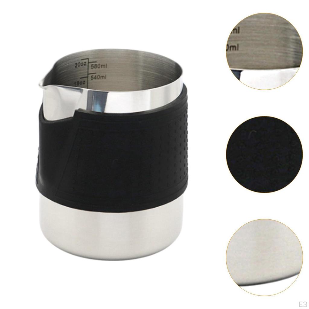 Кувшин для молока без ручки, вспениватель кофе, чашка с носиком, эспрессо, пар, вспенивание