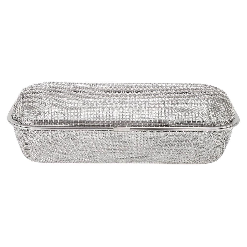 Fine Mesh Chopstick Basket Rectangular Cutlery Holder Dishwasher Basket Restaurant