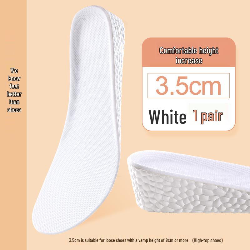Boost Super Soft Height Increasing Air Cushion Insoles - Unisex Pressure Relief Sports Shoe Pads