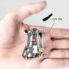 Outdoor Gas Stove Mini Camping Gas Burner 25g Ultralight Titanium Picnic Hiking Cooking Stove Survival Furnace
