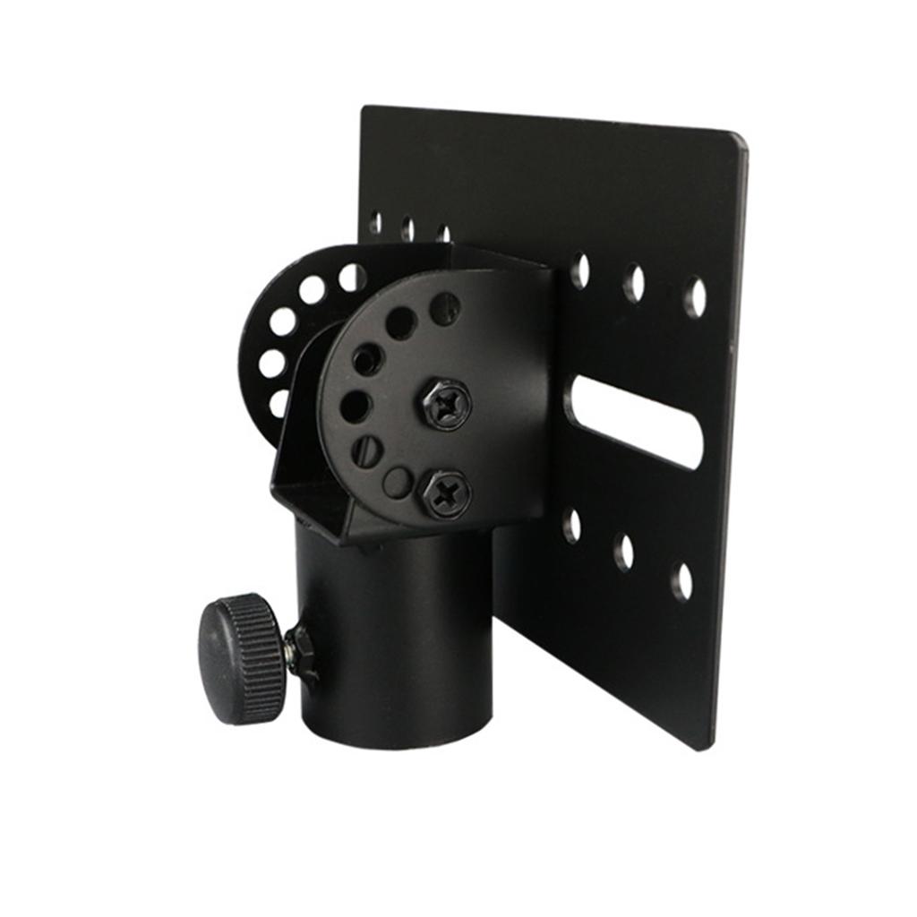 Metal Mount Tripod Pole DJ Speaker Stand Adapter Top Cap Rotatable 35mm Sturdy Metal Construction Music Instruments