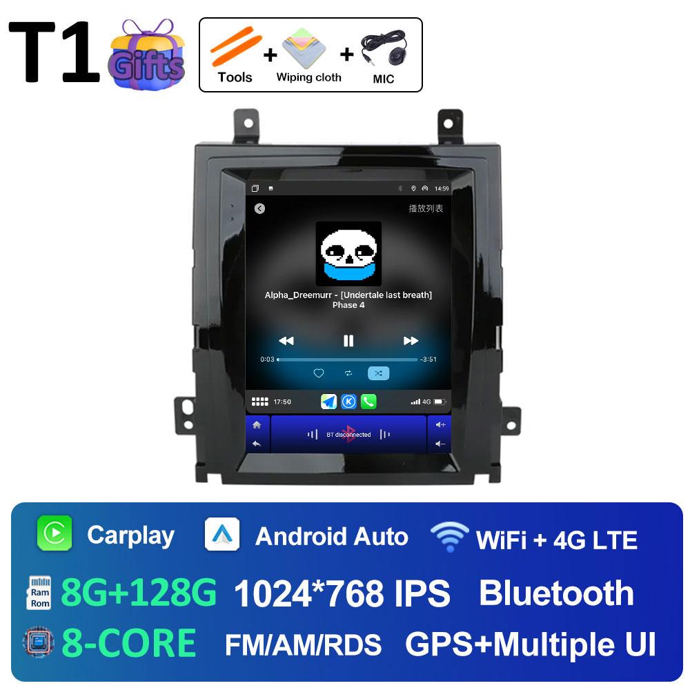 Для Cadillac Escalade 2007 2008 2009 2010 2011 2012 2013 Android Auto Беспроводной Carplay 9,7 дюймовый Сенсорный экран WIFI Аксессуары 4G