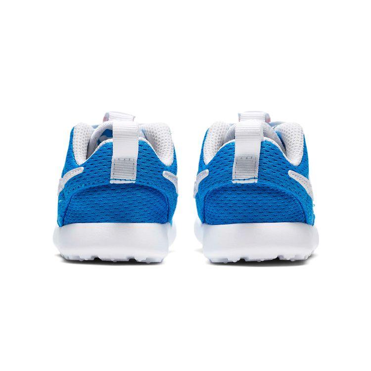 Nike Кроссовки Roshe One с низким верхом для ходьбы, детская обувь, бело-синие 749430-422