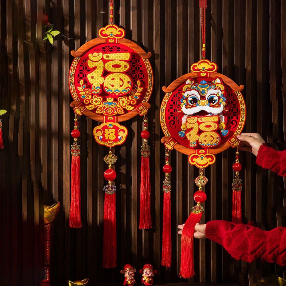 Three-dimensional Hanging Decoration Traditional Spring Festival Pendant Home