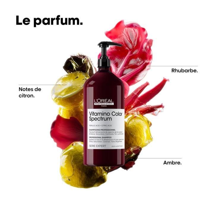 Shampooing - L'Oréal Professionnel - Vitamino Color Spectrum - 1500ml - Cheveux colorés - Brillance