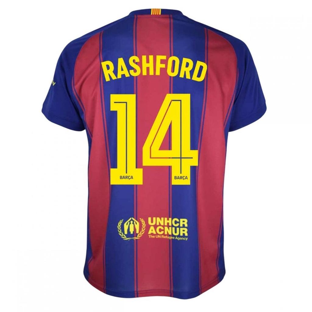 FC Barcelona Rashford kit shirt shorts junior box 2025/26 BC19ERA 140 multicolor
