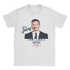 Jimmy Kimmel Red Signature T Shirt Men Cotton Humorous T-Shirt Crew Neck Tees Short Sleeve Tops Birthday Gift