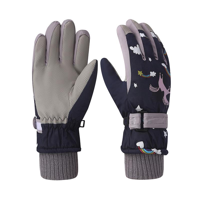 Children's Ski Gloves Children's Gloves Children's Warm Gloves Waterproof Children's Winter Gloves Play with Snow Gloves
