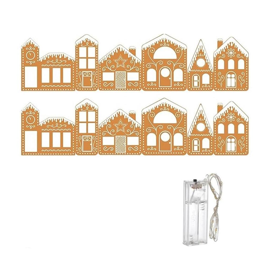 Christmas Gingerbread House Cardboard Kit