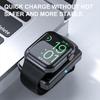 2 in 1 Magnetic Wireless Charger USB C Type C Fast Charging Dock Station Stand for AirPods 2/3/4/Pro Magnetic Charging Station