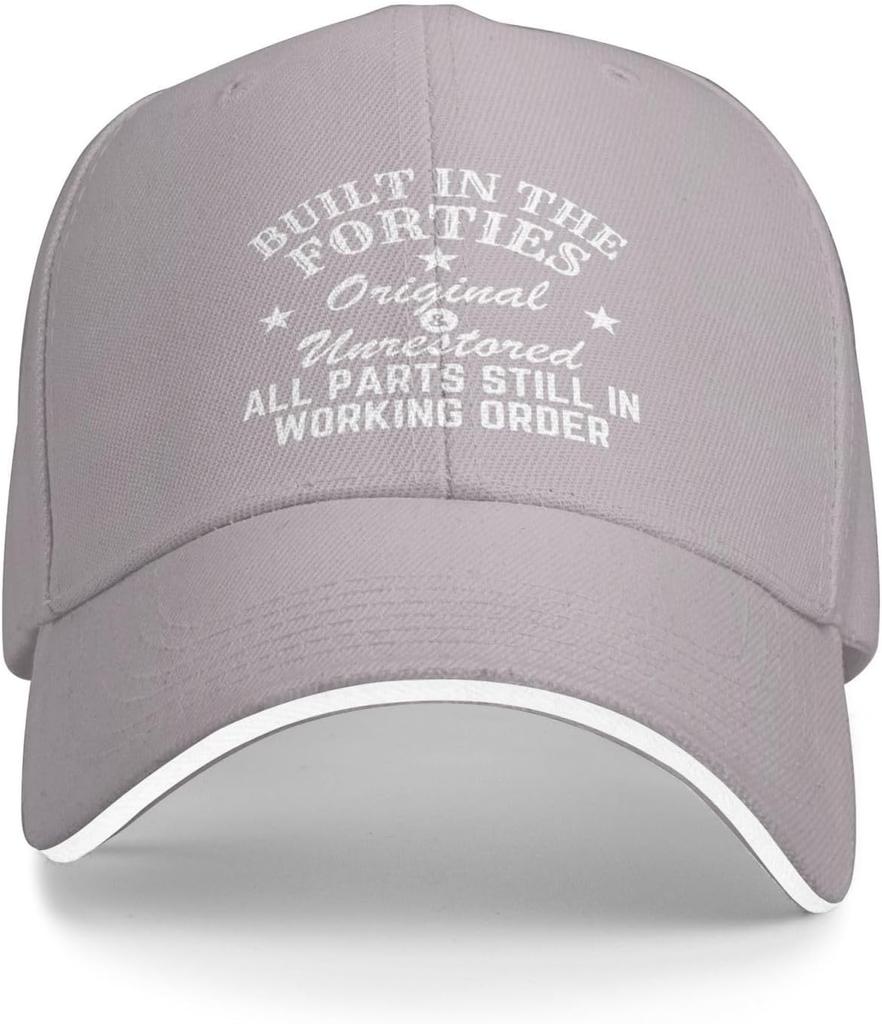 Built in The Forties Original Unrestored Baseball Cap Vintage Adult Gift