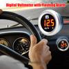 Digital Voltmeter with Flashing Alarm Car Volt Detector 9 35V Volt Tester Voltage Monitor for Auto Motorcycle