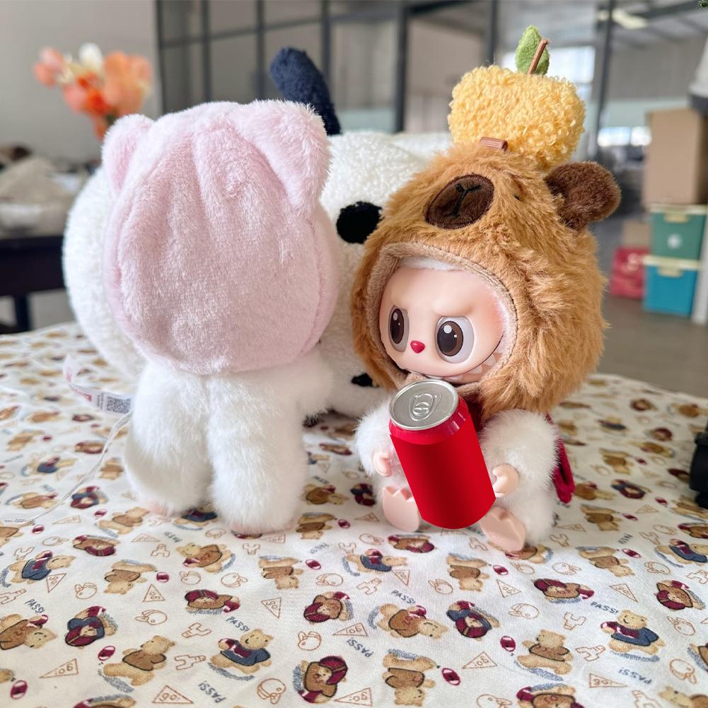 Для 17 см куклы V1 V2 V3 головные уборы модная одежда толстовки кукольная одежда цветные толстовки кукольные аксессуары милые украшения маленькая одежда