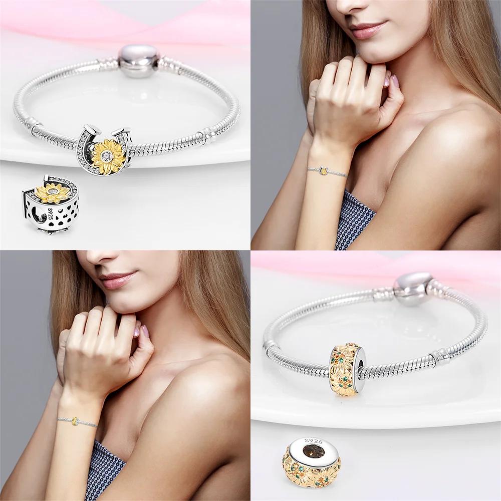 Медное Сердце Подсолнух Лунный Лотос Милый Кот Мотив Gardenbeads Шармы Подходят для Ожерелий Браслетов Подвески DIY Украшения
