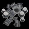 100Pcs S/M/L Plastic Disposable Microblading Tattoo Ink Cups Permanent Makeup