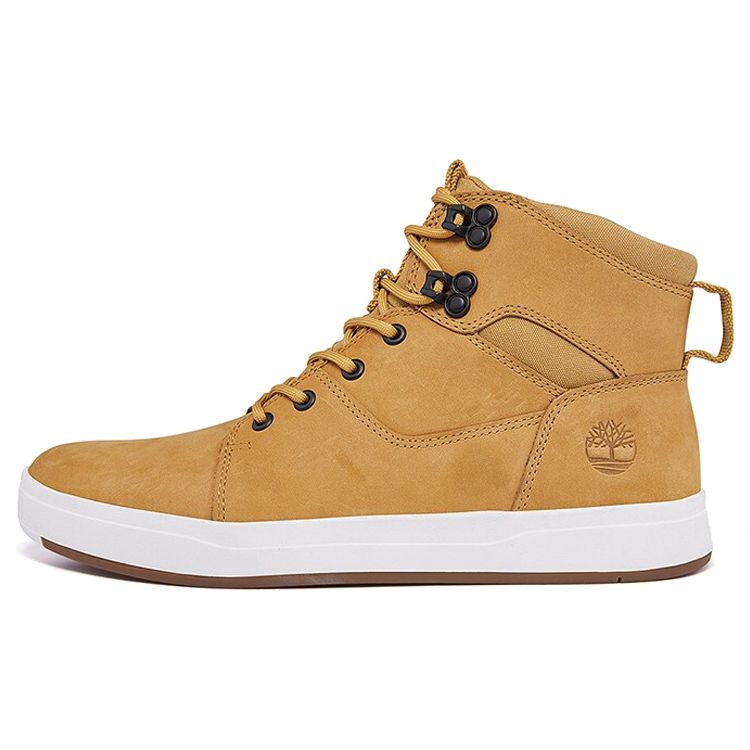 Timberland Chukka Comfortable Sweat-Absorbing Wraparound Non-Slip High-Top Sneakers Men Sneakers Brown A2G8N
