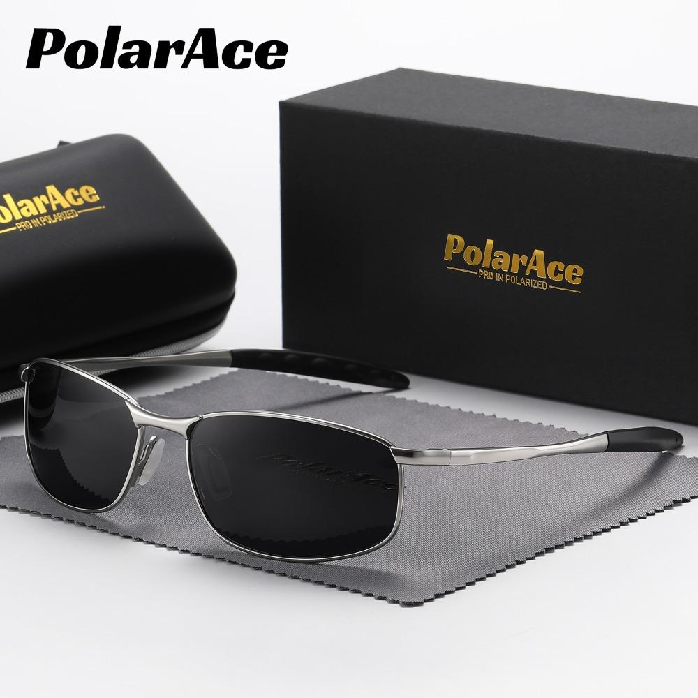 PolarAce Unisex Cool Sports Polarized Metal Sunglasses, Driving Glasses, Sun Visors, UV400