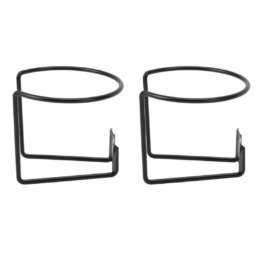 2Pcs Boat Cup Holder Multifunctional Universal Stainless Steel Drink Holder for Boat Yacht Truck