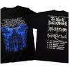 РАСПРОДАЖА The Black Dahlia Murder Nocturnal 2007 Tour Редкая Черная Футболка