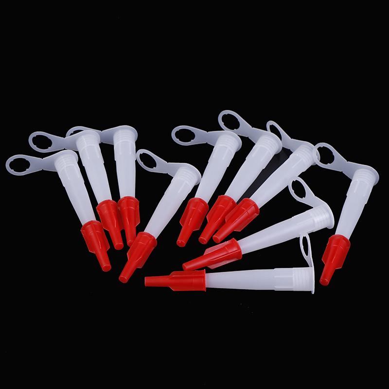 10 шт. набор насадок для герметизации, силиконовая трубка, колпачок для насадки, повторно герметизируемая крышка для винта из мастики