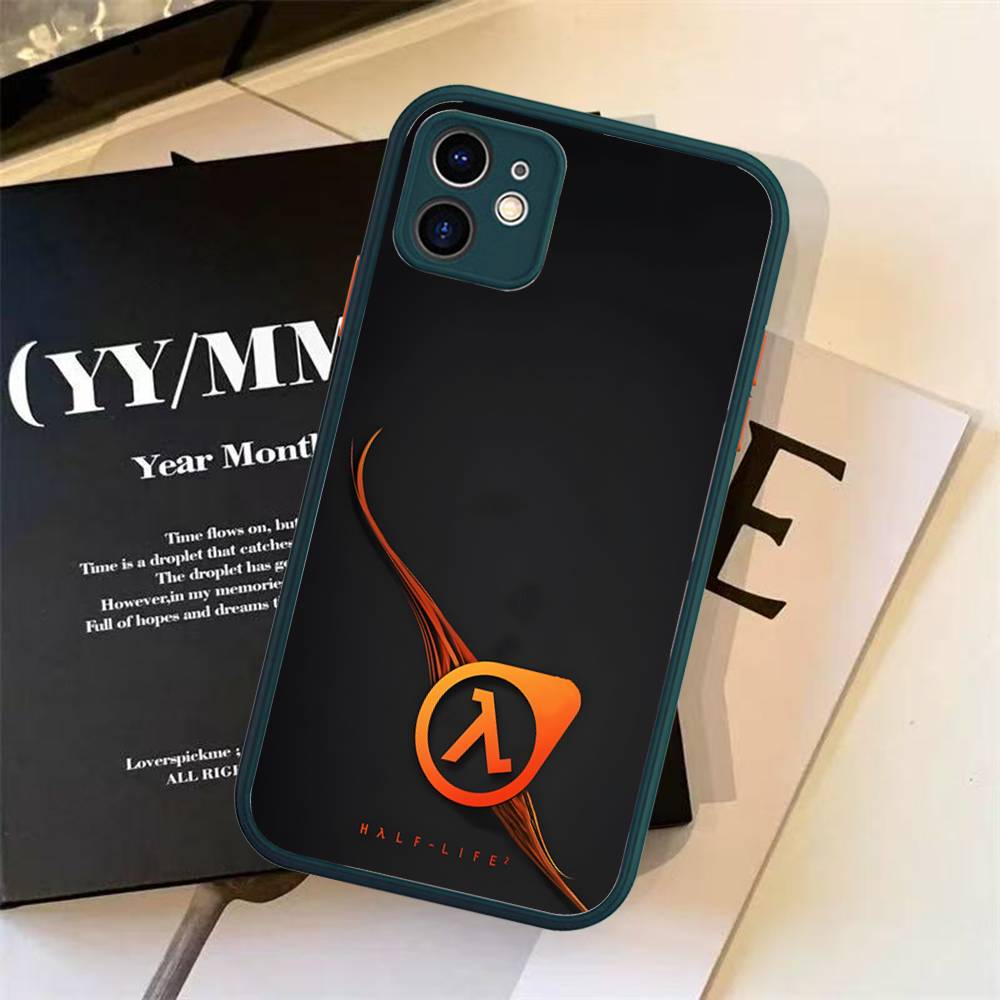 Чехол для телефона Half Life Для IPhone 16 15 14 13 12 11 Pro Max 7 8 6 6s Plus Матовый чехол
