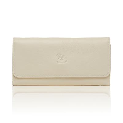 Длинный кошелек SCW009 PV0001 Модель Continental Wallet Classic BIANCO [Il Bisonte] (Старый номер C0775) ЛАТТЕ-Б [Товар]