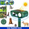 Waterproof Ultrasonic Animal Repellent Solar Pest Repeller New Deer Repellent Outdoor