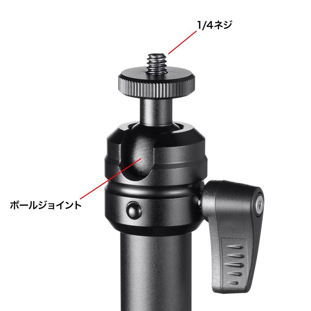 Sanwa Supply Camera Mount Clamp-type (3-joint type) CR-LACAM7