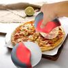 Stainless Steel Pizza Cutter Round Rotating Pizza Cutting Slicer Creative Pizza Slicer  for Home