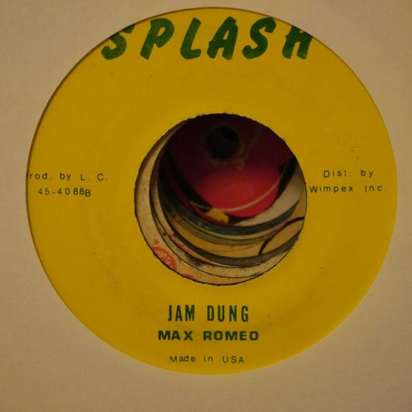 7-дюймовая пластинка LLOYDIE MAX ROMEO White Rum Salvation Jam Dung 454088 Splash US Reggae Ska Dub Б/у