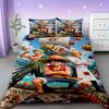 Anime L-Luffy Duvet Cover Set O-One Piece Bedding 2/3piece set Kids Boy Girl Bedroom Decoration Single/Double/Queen Large
