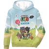 Толстовка Toca Life World 3D Toca Boca Мультяшная Одежда Свитшоты Осенние Повседневные Детская Верхняя Одежда Топы Аниме С Длинным Рукавом Пуловеры