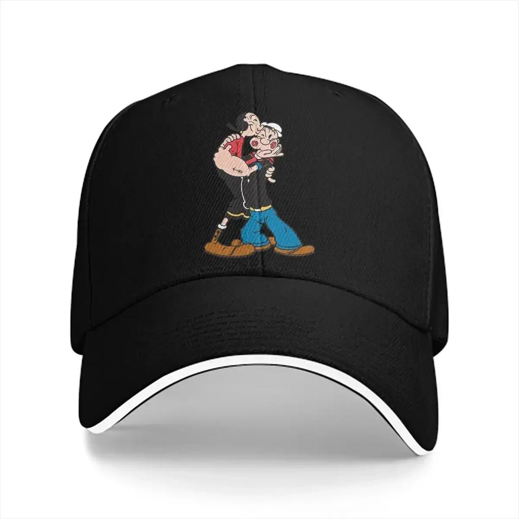 Kiss Unisex Baseball Caps Peaked Cap the Sailor Popeye Sun Shade Hats for Men Women