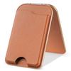 iPhone 17 Magnetic Bracket Magsafe Rotating Mirror Stand with Card Holder