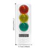 Plastic Visual Traffic Light Timer Portable Self-Discipline Timer  Student Learning