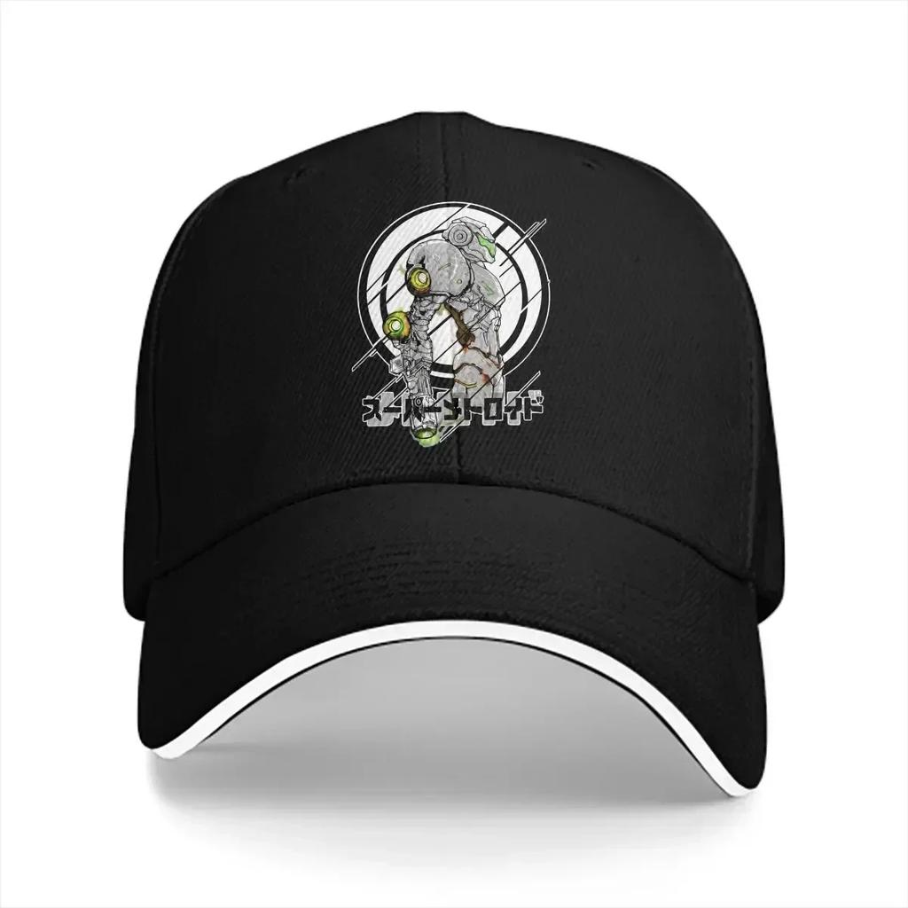 Крутая Бейсболка Мужские Кепки Женские Козырек Защита Snapback Кепки Super Metroid