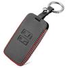For Renault Megane Clio Captur Koleos Kadjar Talisman Espace 4 Button PU Leather Car Smart Key Shell Cover Case Fob Holder