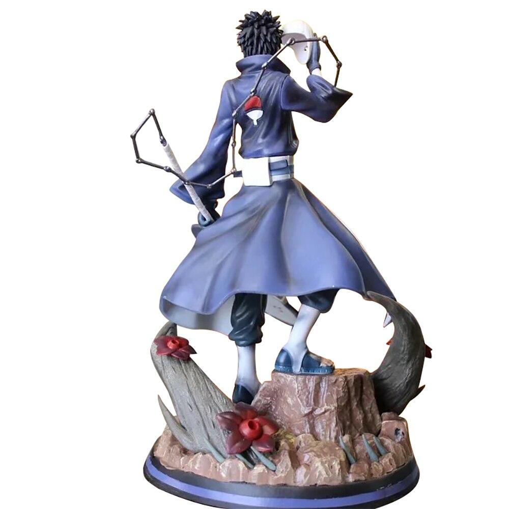 Naruto Shippuden Anime Gk Action Figure Model Uchiha Obito Tobi Pvc 31cm Statue Collectible Toy