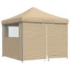 Party Tent Beige 292 x 292 x 315 cm Oxford Fabric
