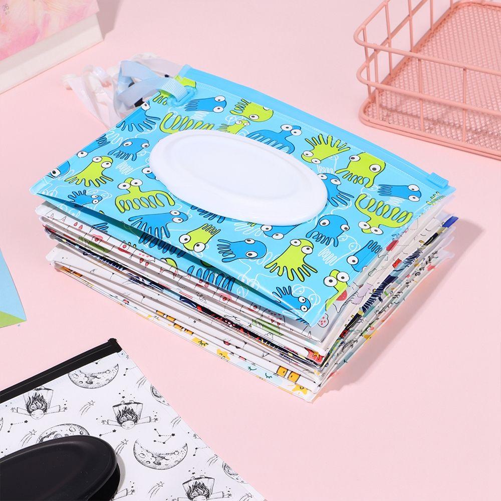 Eco-friendly Travel Refillable Reusable Wipes Case Wet Wipes Bag Wipes Container Wet Wipes Box
