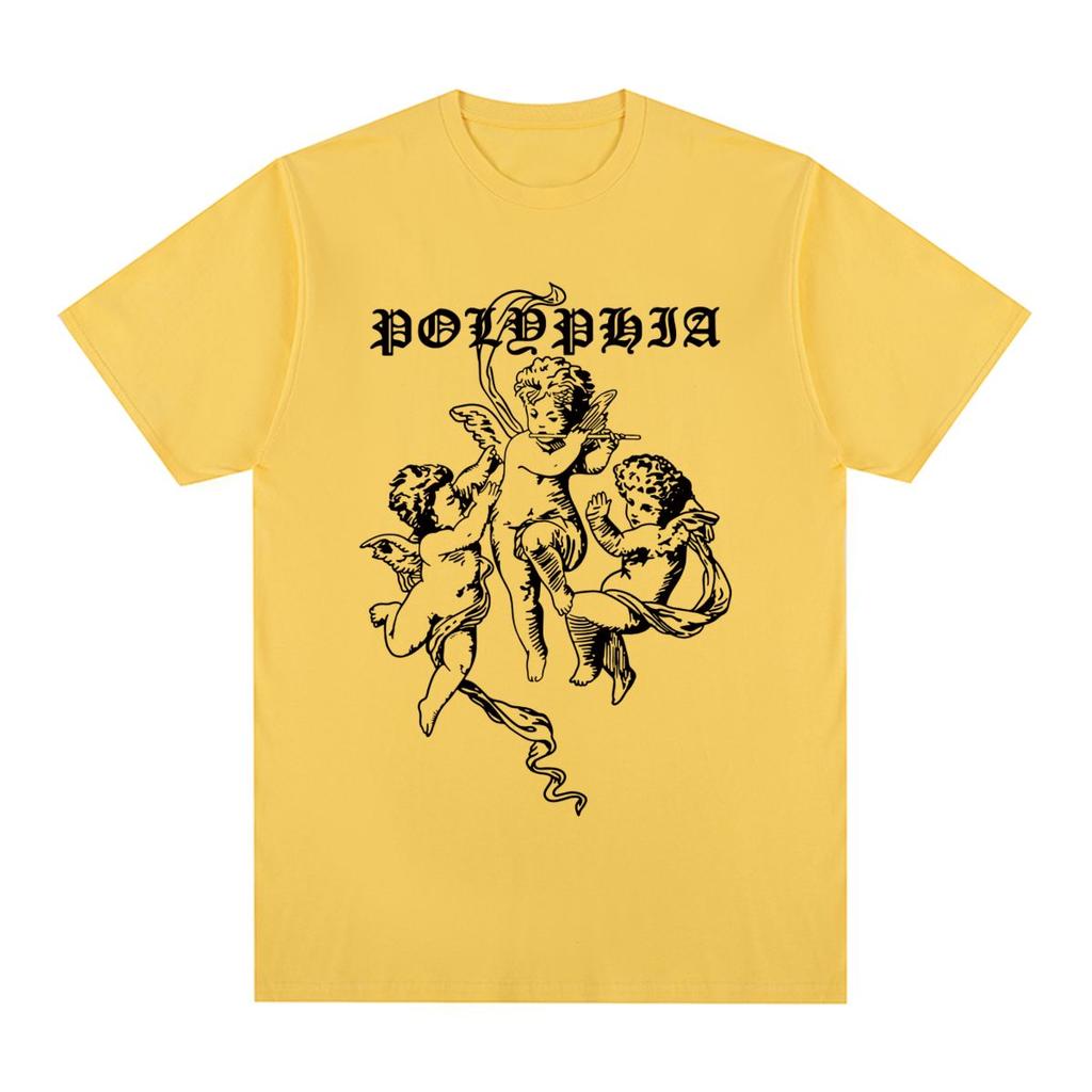 Polyphia Rock Band Vintage Tshirt Creative Trending Cotton Unisex T Shirt New Tee Tshirt Unisexs Tops
