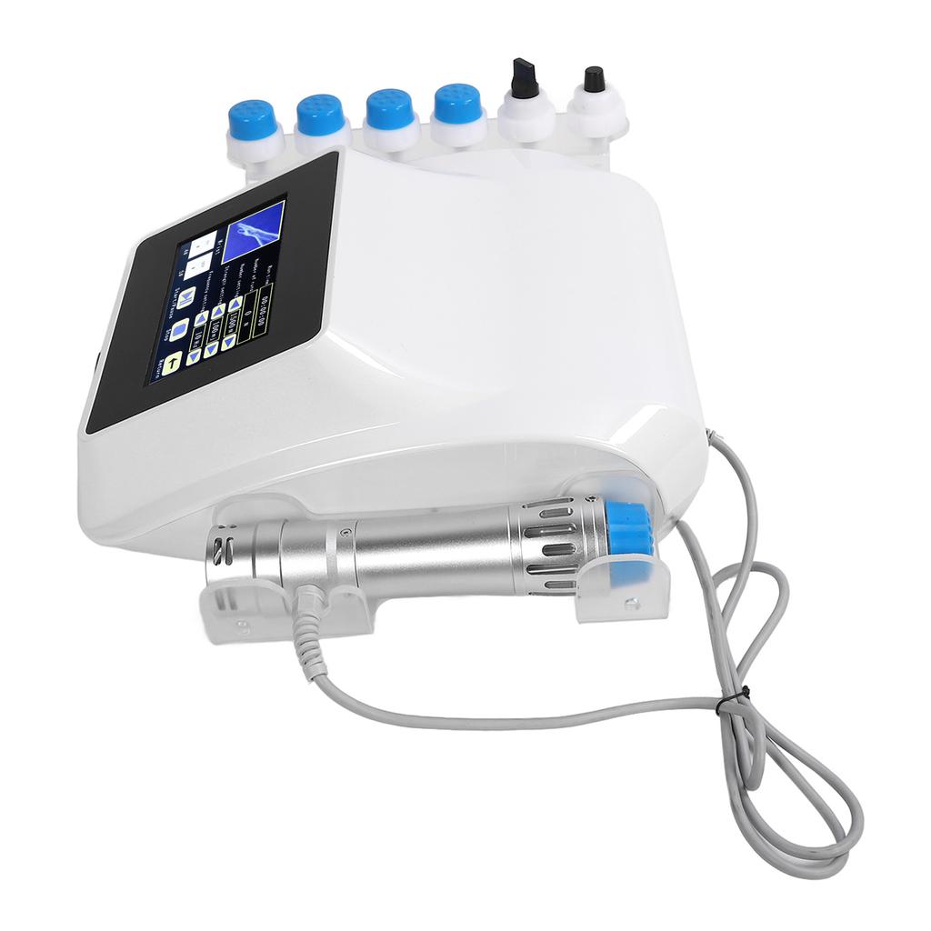 Аппарат ударно-волновой терапии Extracorporal Body Shockwave Machine Массаж глубоких тканей Снятие мышечного напряжения ESWT Аппарат ударных волн с 7 насадками